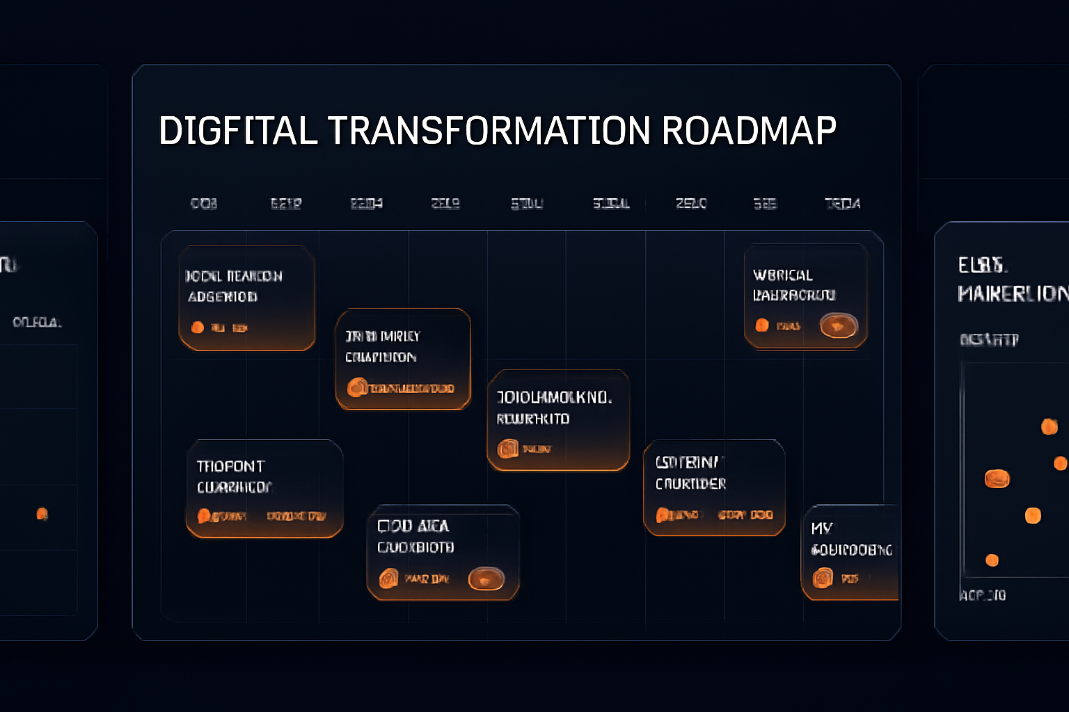 Digital-Transformation-Roadmap für ein Mittelstandsunternehmen